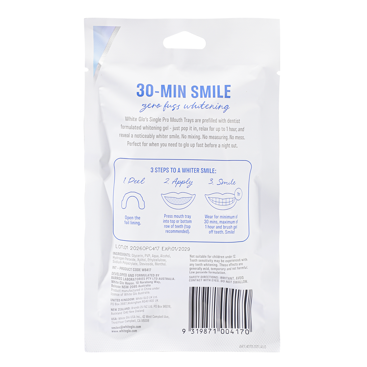 White Glo 30-Min Smile
