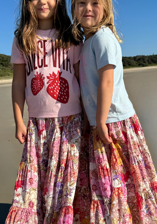 LITTLE AUGUSTE Little Auguste - Sweet Life Classic Tee (Pink)