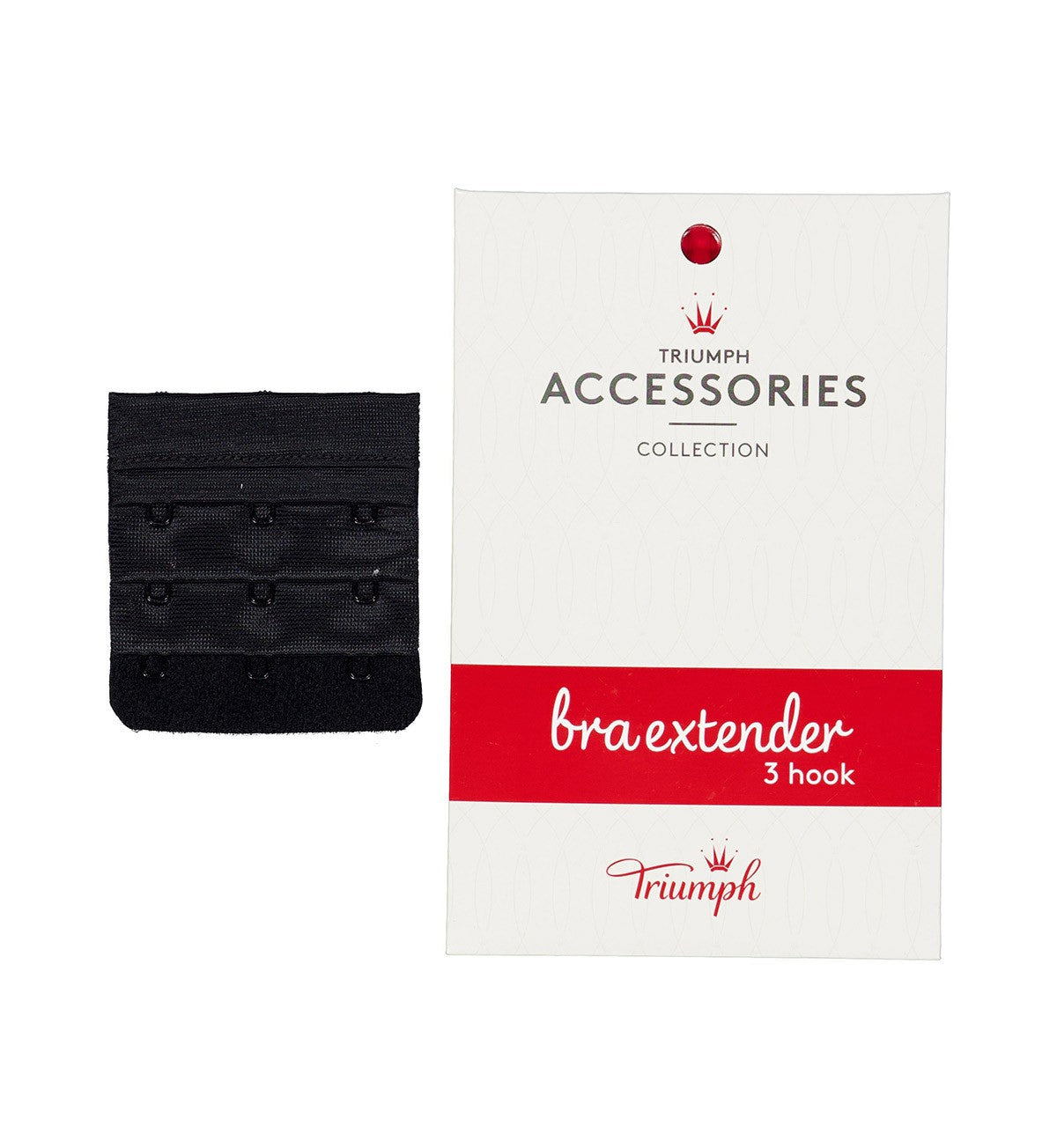 Triumph 3 Hook-Bra Extender (Black)