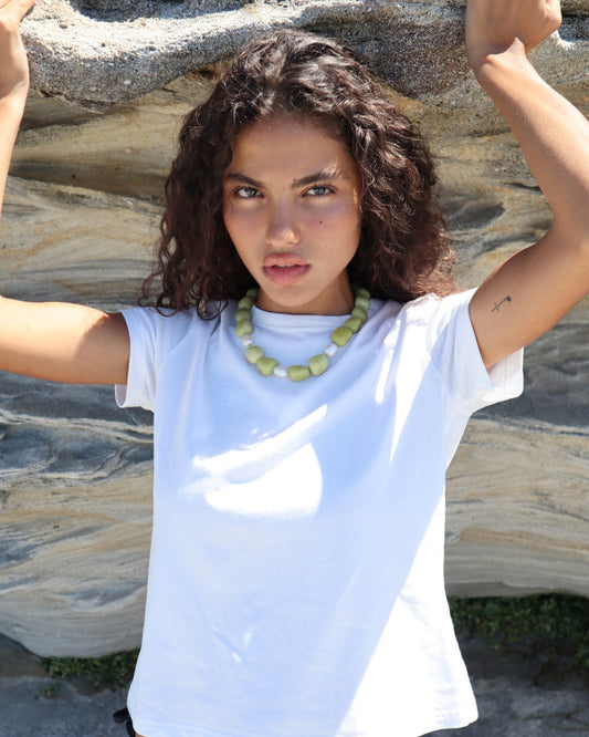 Reliquia Jewellery Solaya Necklace Lime