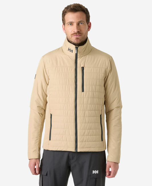Image of Coats & Jackets. Product name - CREW INSULATOR JACKET 2.0, Khaki/Sand in Khaki / Sand colour by brand - Helly Hansen