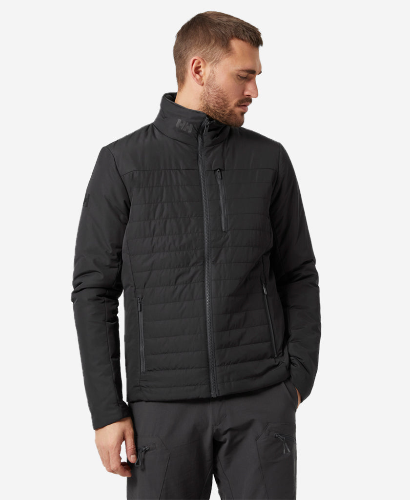 Image of Coats & Jackets. Product name - CREW INSULATOR JACKET 2.0, Ebony in Ebony colour by brand - Helly Hansen