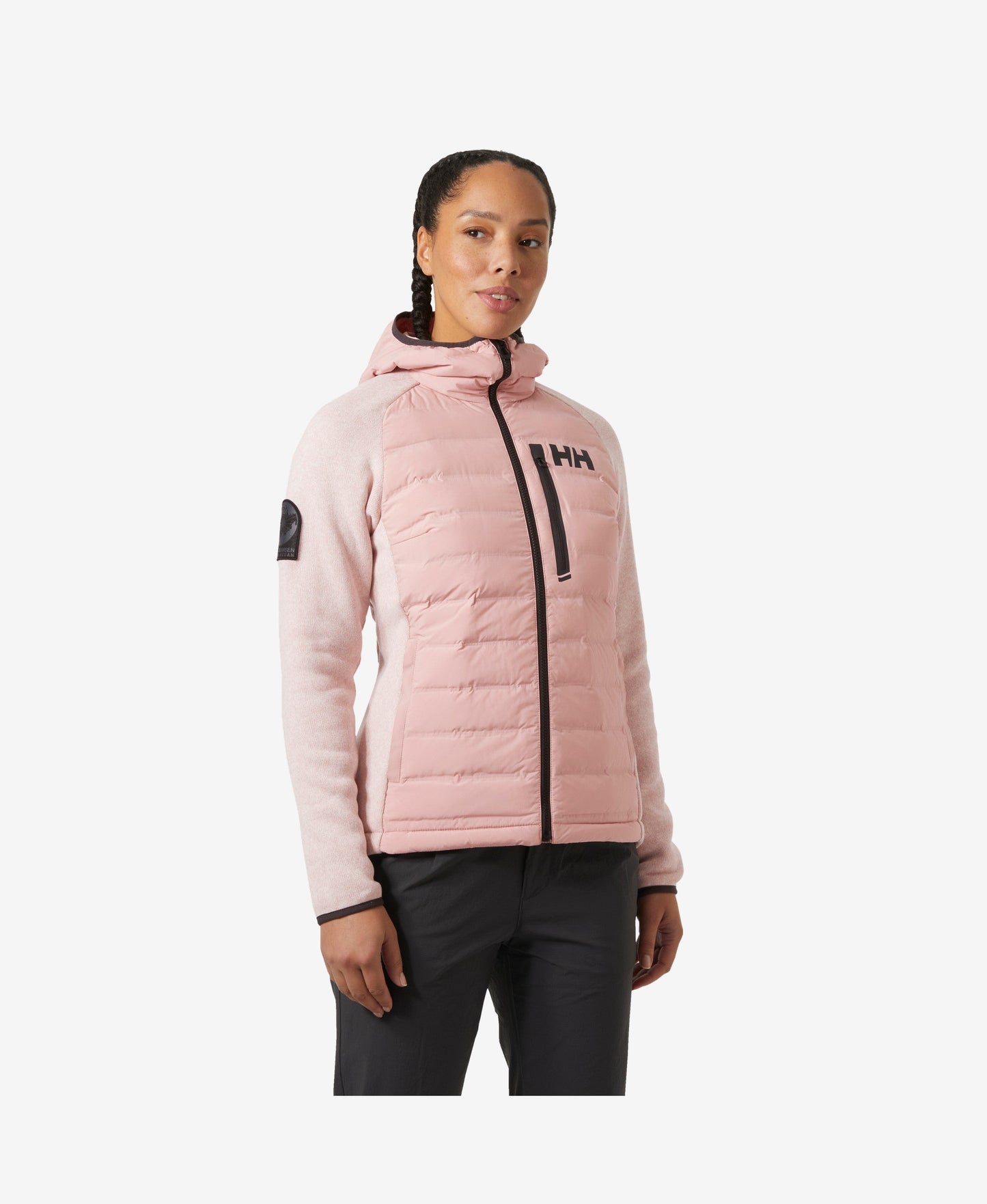 Image of Coats & Jackets. Product name - W ARCTIC OCEAN HYBRID INS, Pink Salt in Pink Salt colour by brand - Helly Hansen