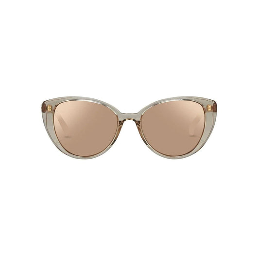 Image of Sunglasses. Productname: LINDA FARROW Linda Farrow Linda Farrow Ash/ Rose Gold/ Rose Gold Lfl517C4Sun in GOLD colour by brand - LINDA FARROW