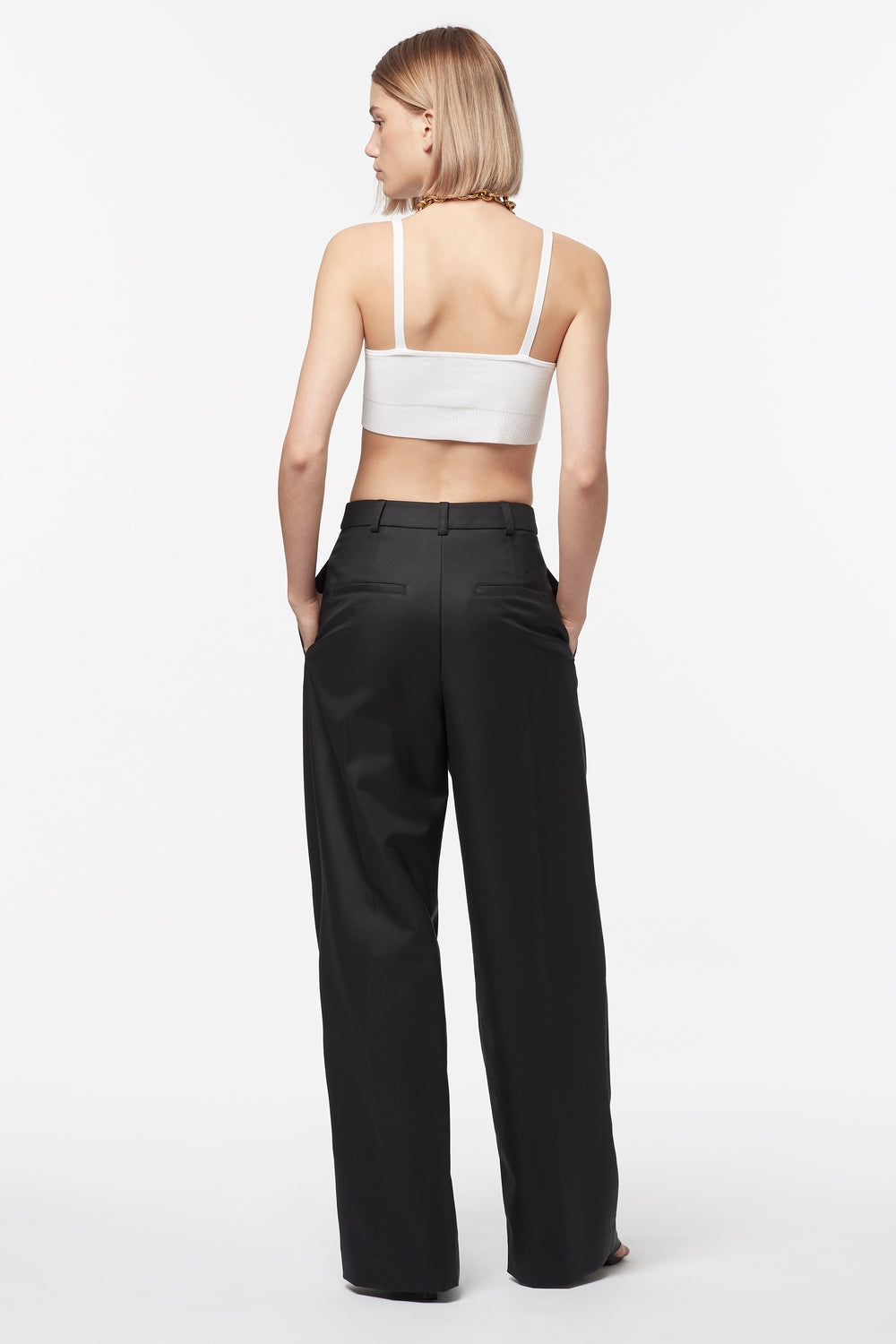 Quick March Wide Leg Pant (Black)