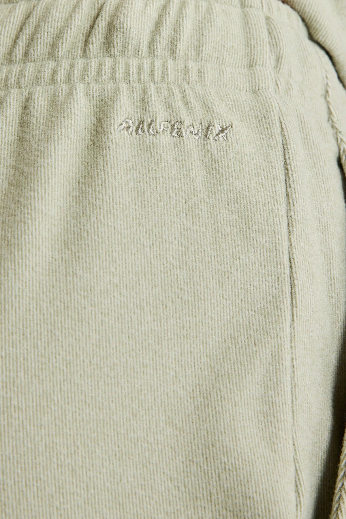 Micro-Rib Wide Leg Trackpant (Seagrass)