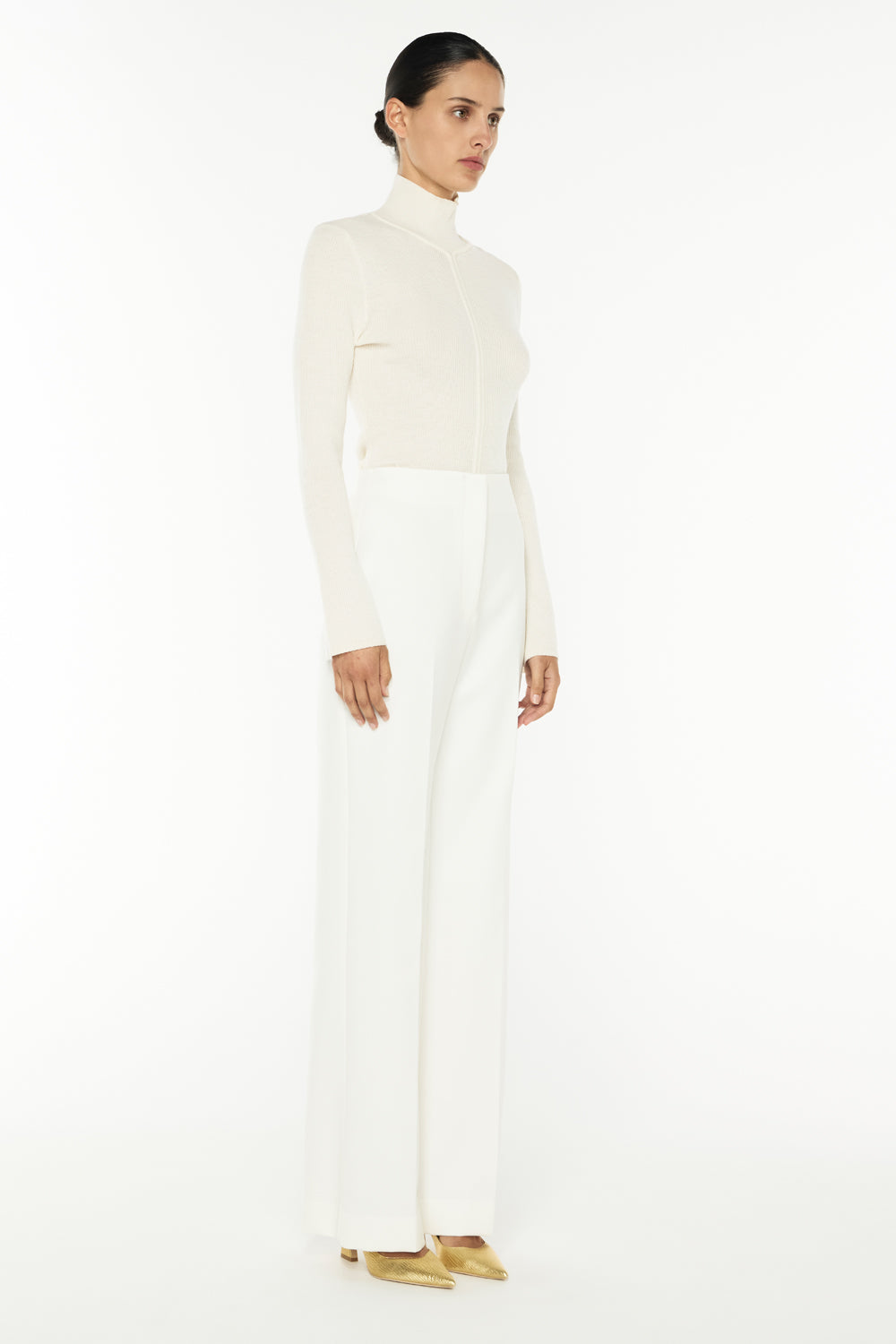 Major Suit High Waisted Pant (Ivory)