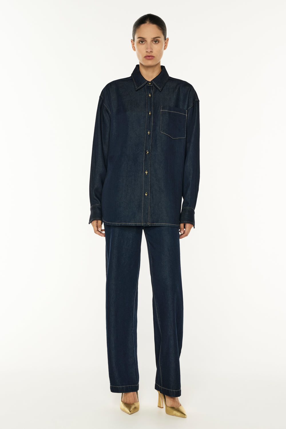 Off The Wall Jean (Dark Indigo)