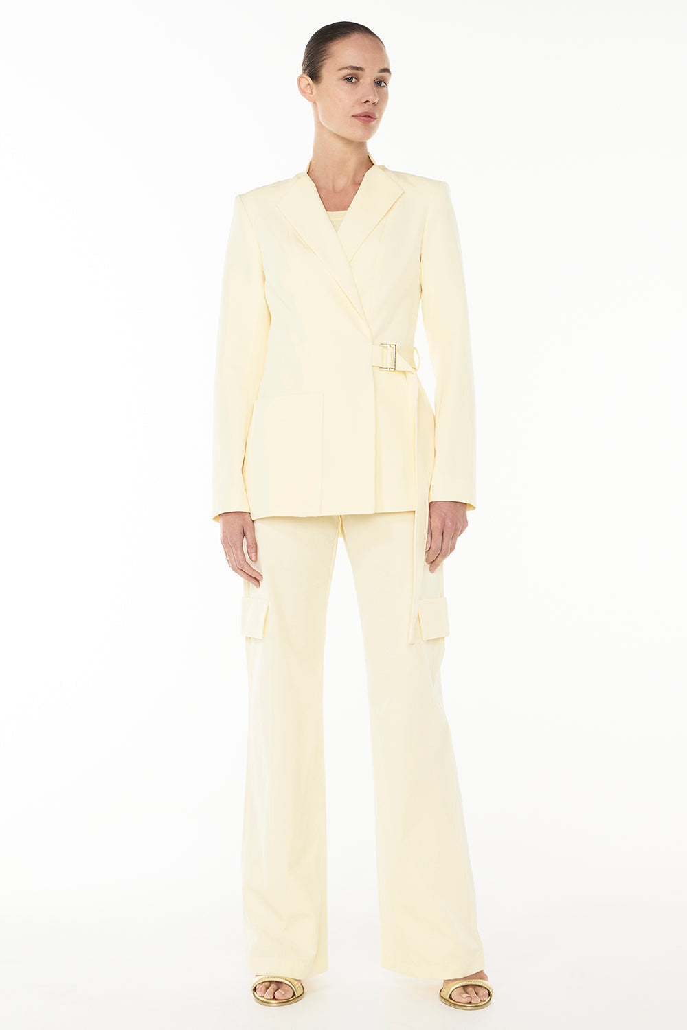 Dune Rider Cargo Pant (Pale Yellow)