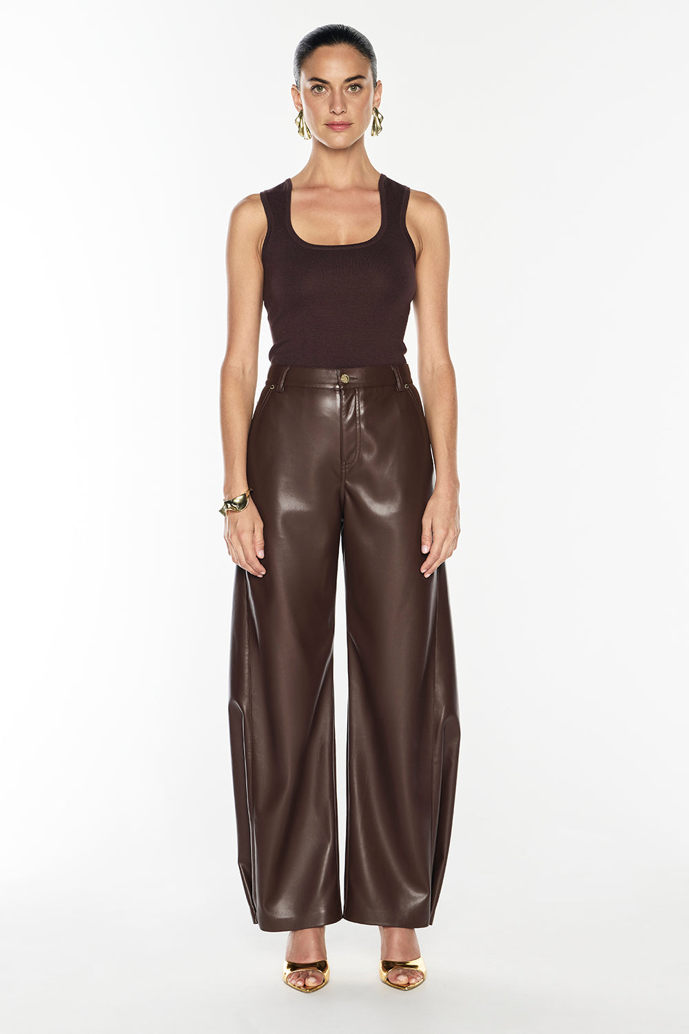 Go Figure Knit Tank (Espresso)