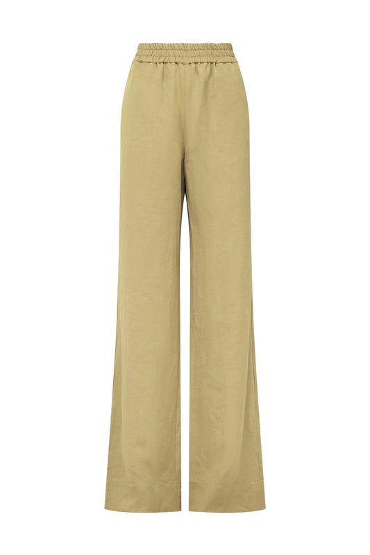 Final Note Pull On Pant (Khaki Gold)