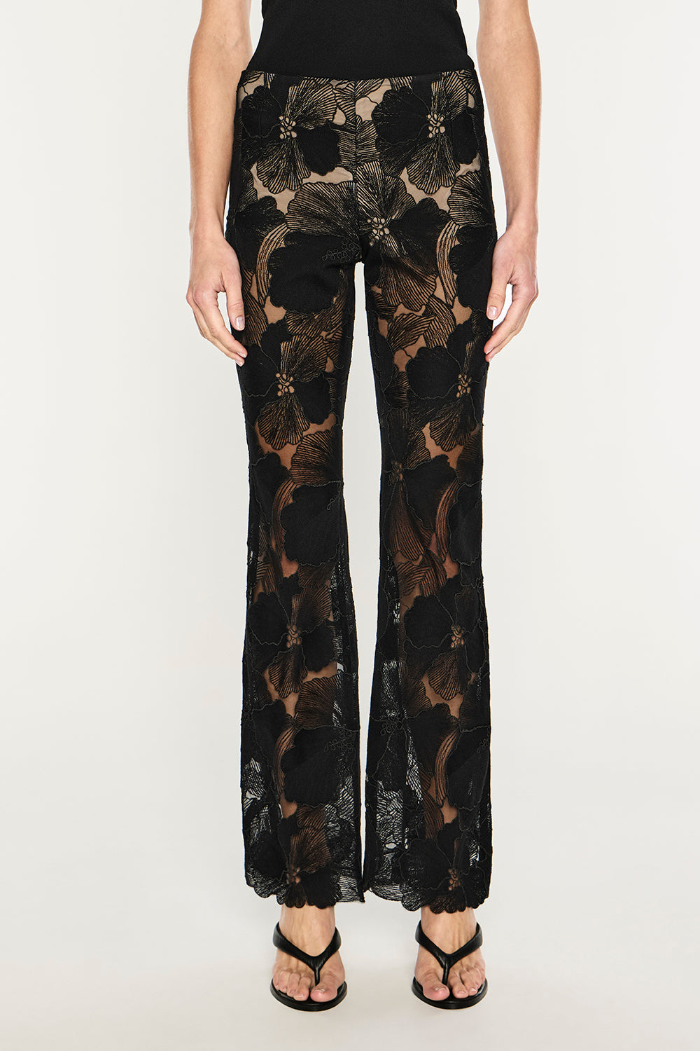 Sheer Force Bootleg Pant (Black)