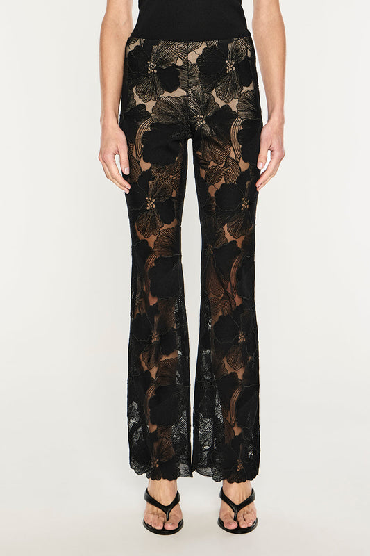 Sheer Force Bootleg Pant (Black)