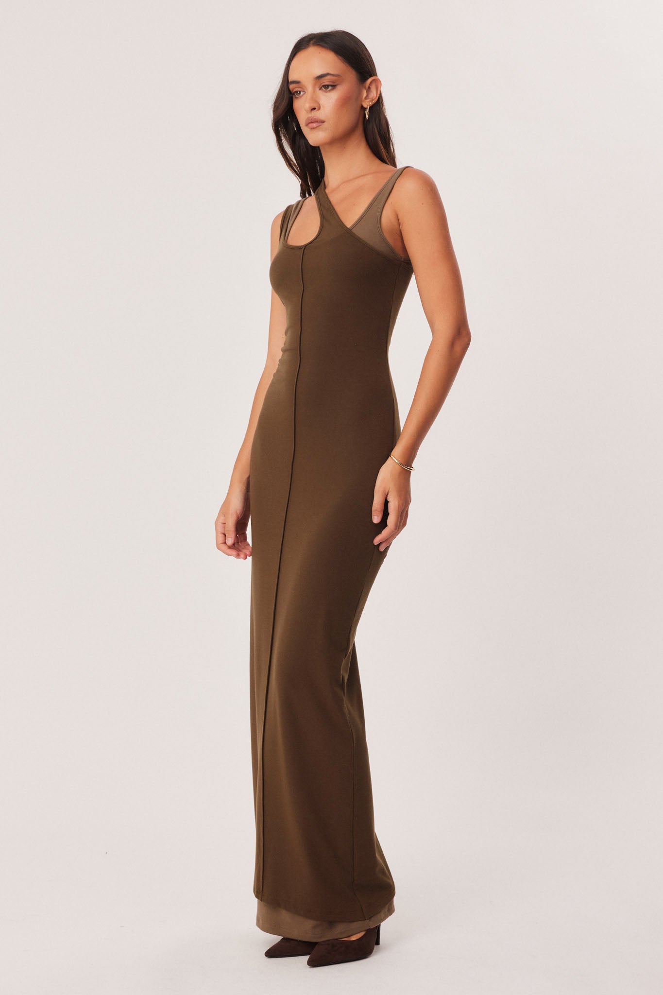 SNDYS CHANTARA MAXI DRESS (Mocha)