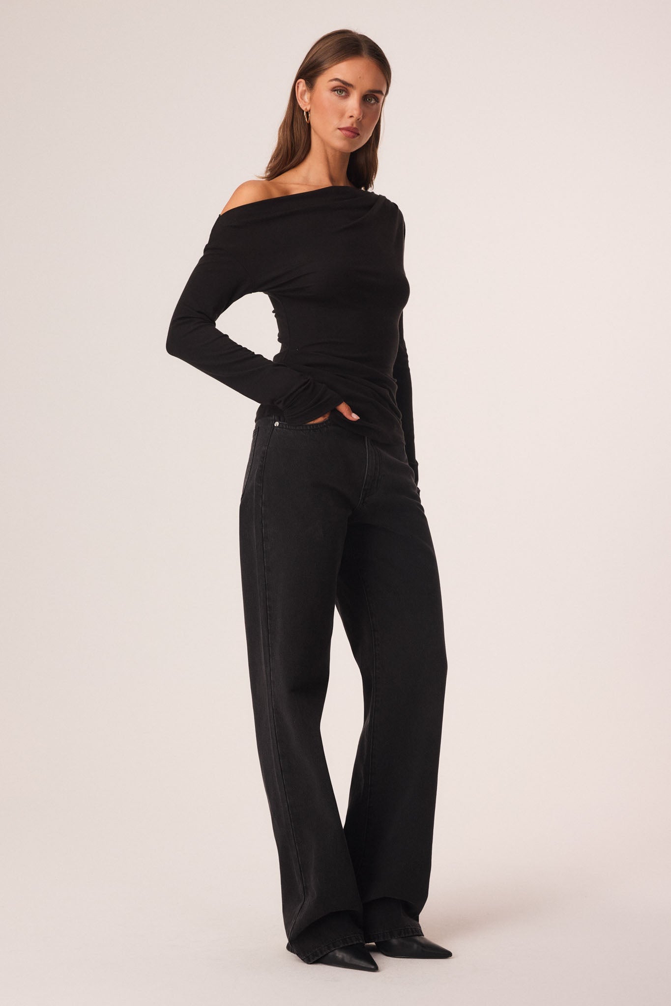 SNDYS SANSA TOP (Black)