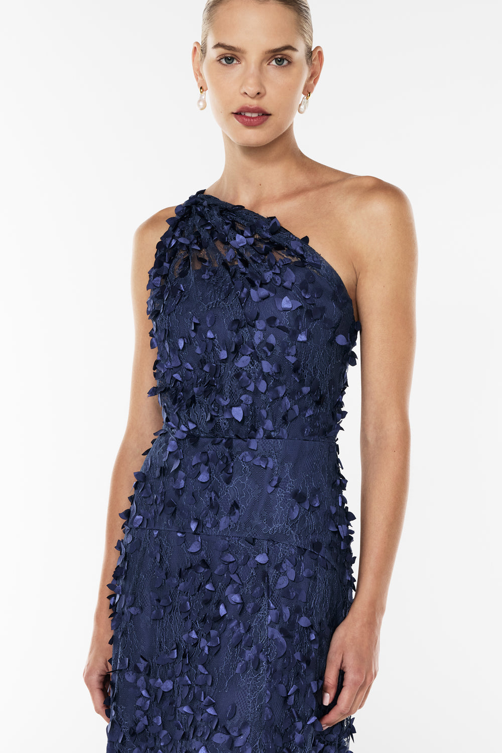 Enchantment One Shoulder Dress (Royal Blue)