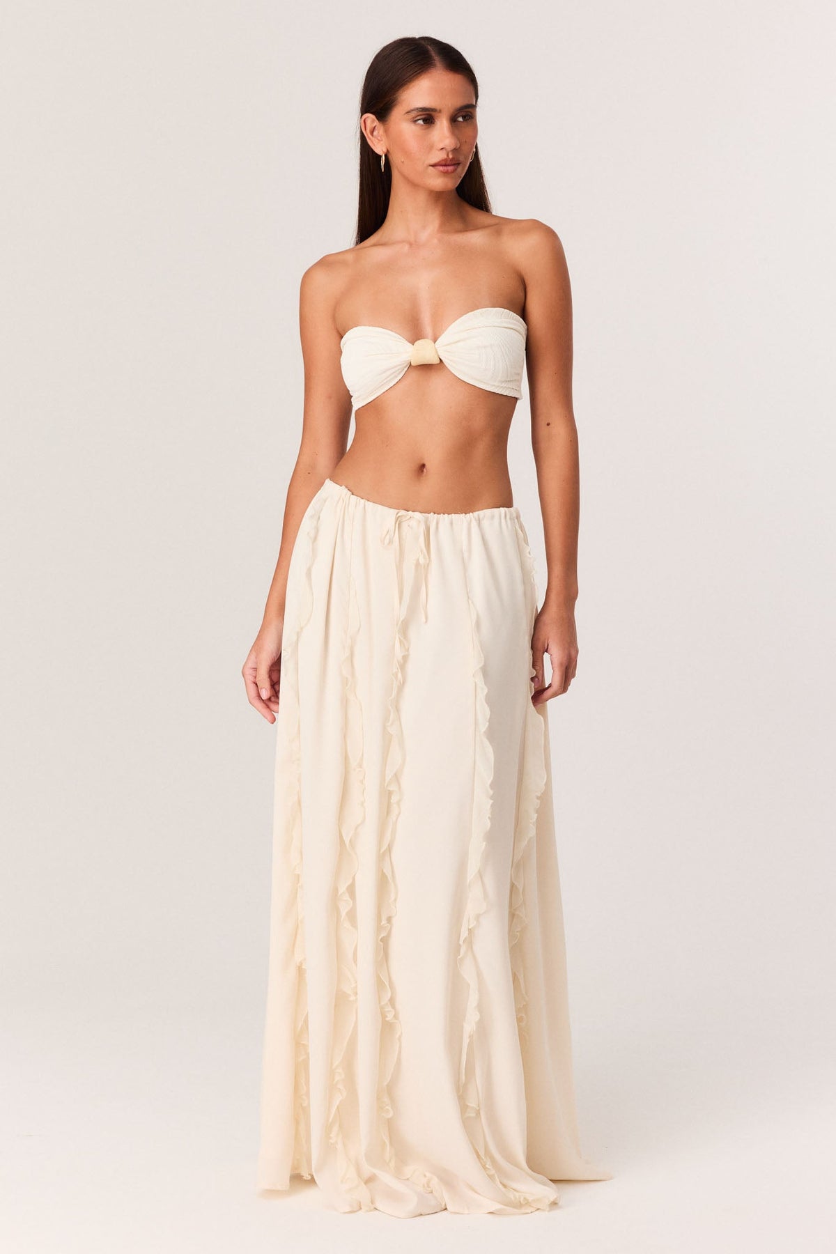 SNDYS SEREIA MAXI SKIRT (Oyster)