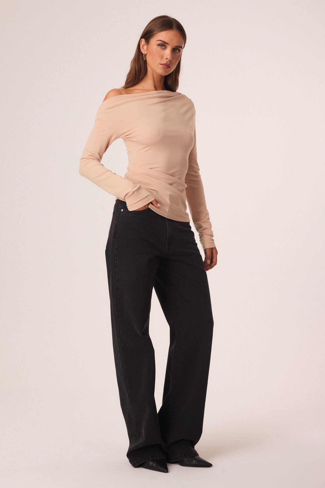 SNDYS SANSA TOP (Oat)