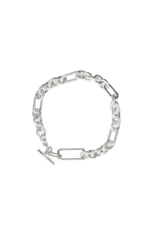 Image of Necklaces. Productname: Fob Chain Necklace in SILVER colour by brand - Manning Cartell