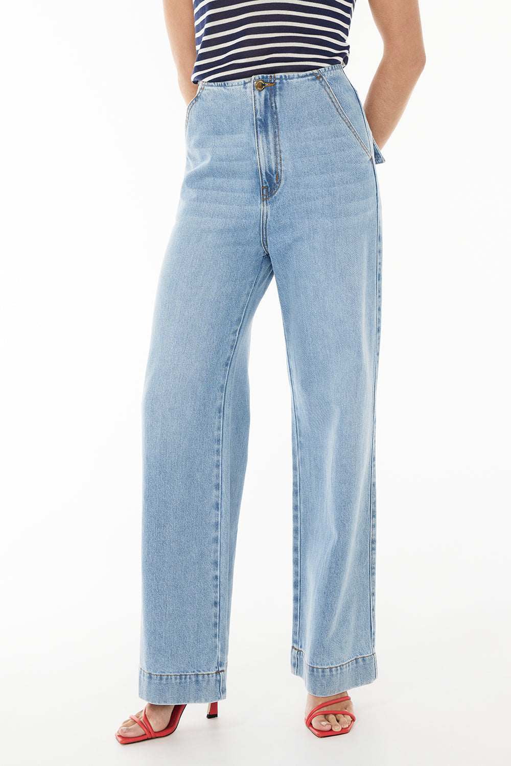 Cote Classic High Waisted Jean (Indigo)