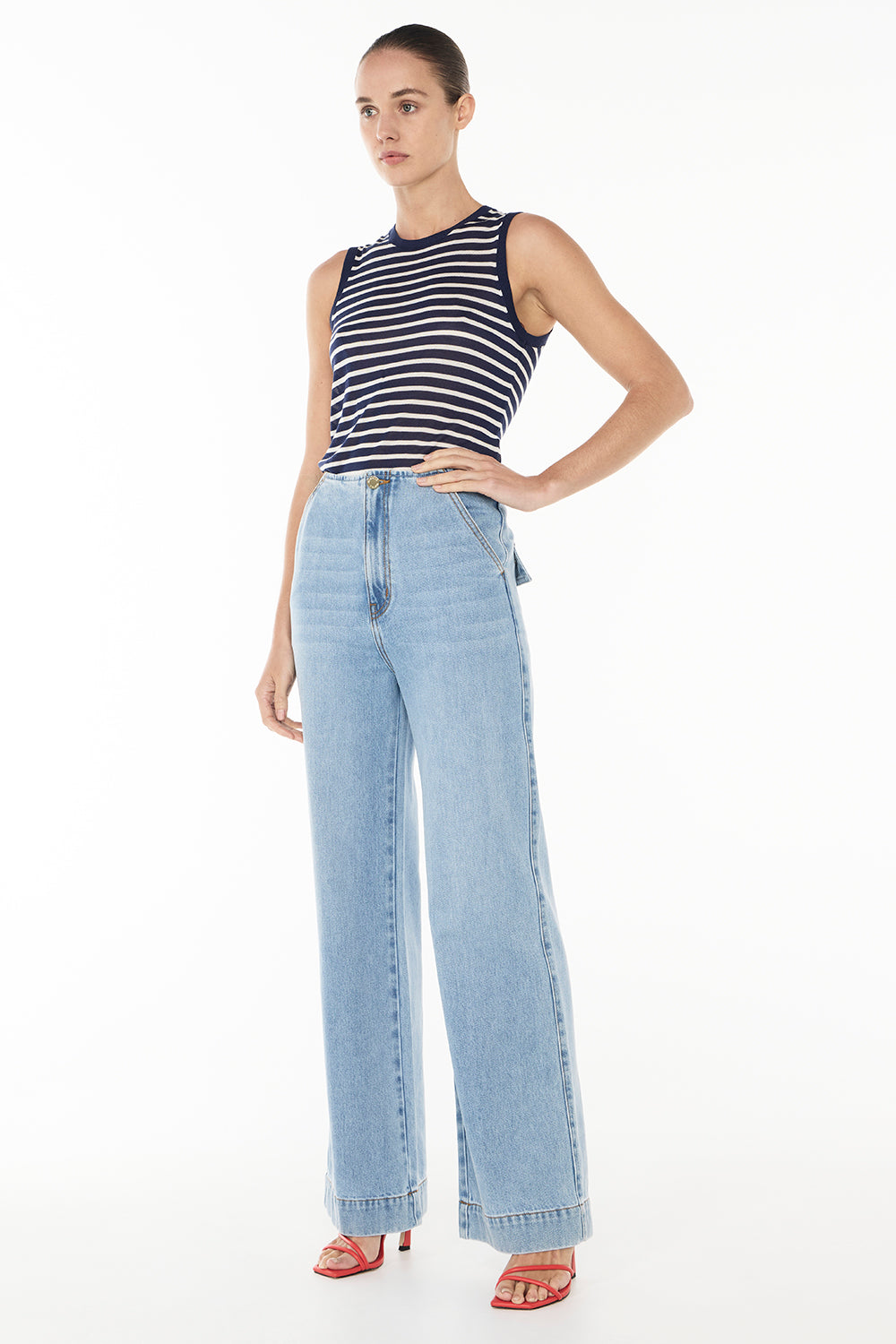 Cote Classic High Waisted Jean (Indigo)