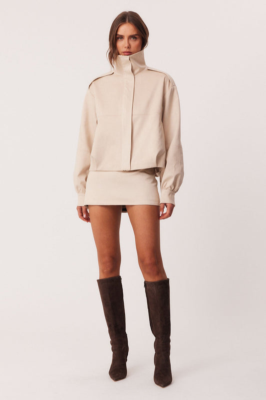 Image of Coats & Jackets. Productname: SNDYS BRYCE JACKET in Chalk colour by brand - SNDYS