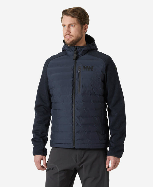Image of Coats & Jackets. Product name - ARCTIC OCEAN HYBRID INSULATOR, Navy in Navy colour by brand - Helly Hansen