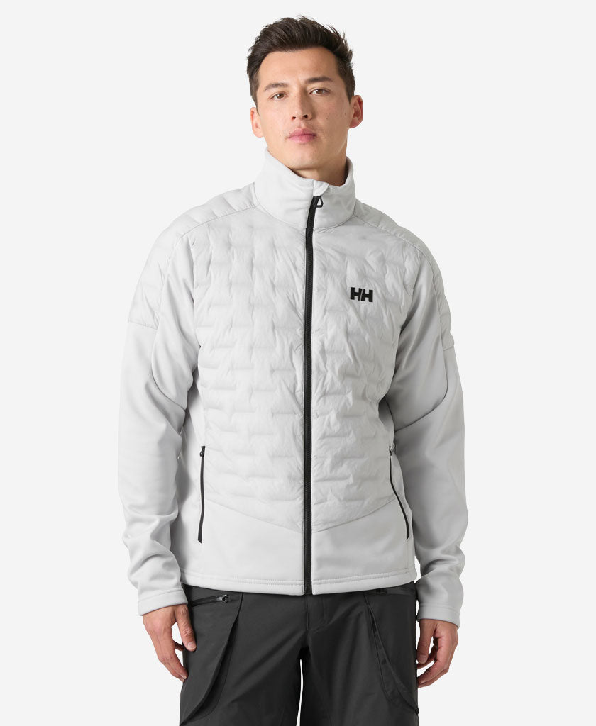Image of Coats & Jackets. Product name - HP HYBRID STRETCH INSULATOR, Grey Fog in Grey Fog colour by brand - Helly Hansen