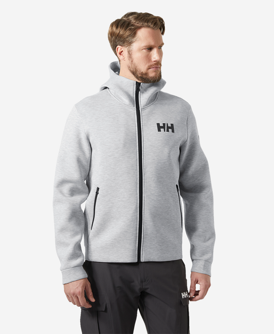 Image of Coats & Jackets. Product name - HP OCEAN FZ JACKET 2.0, Grey Melange in Grey Melange colour by brand - Helly Hansen