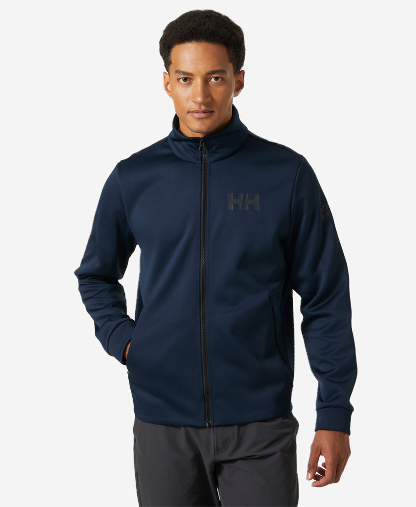 Image of Coats & Jackets. Product name - HP FLEECE JACKET 2.0, Navy in Navy colour by brand - Helly Hansen