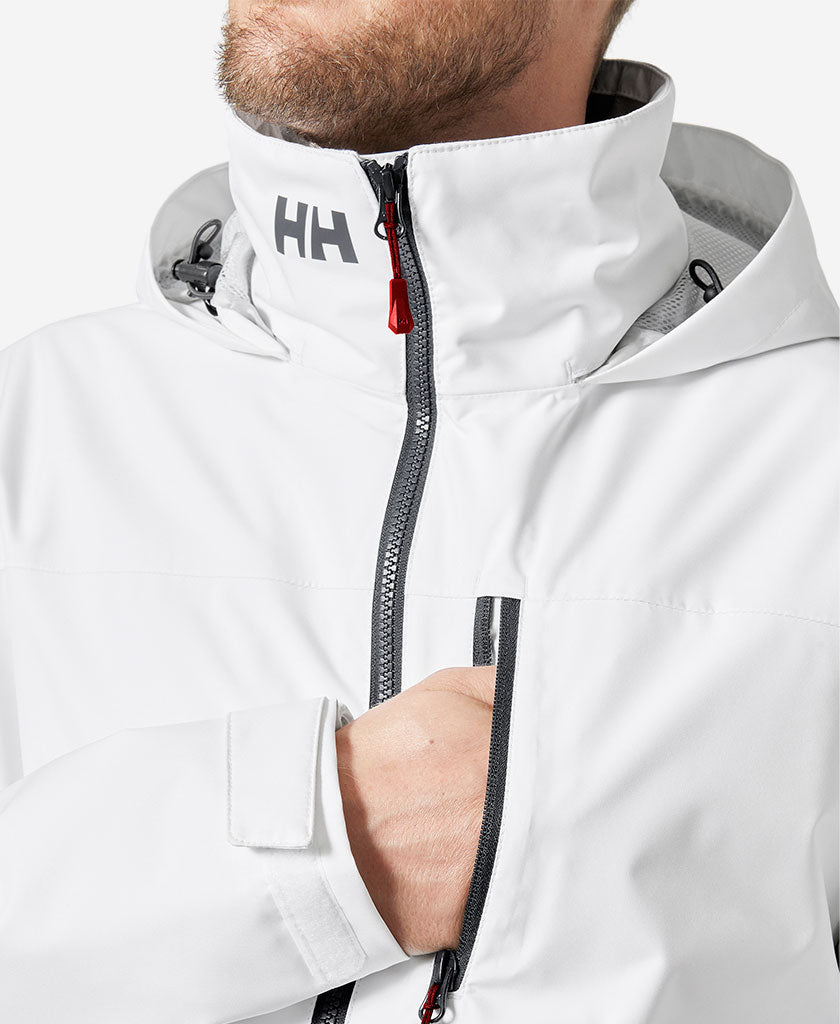 Helly Hansen CREW HOODED MIDLAYER JACKET 2 (White)