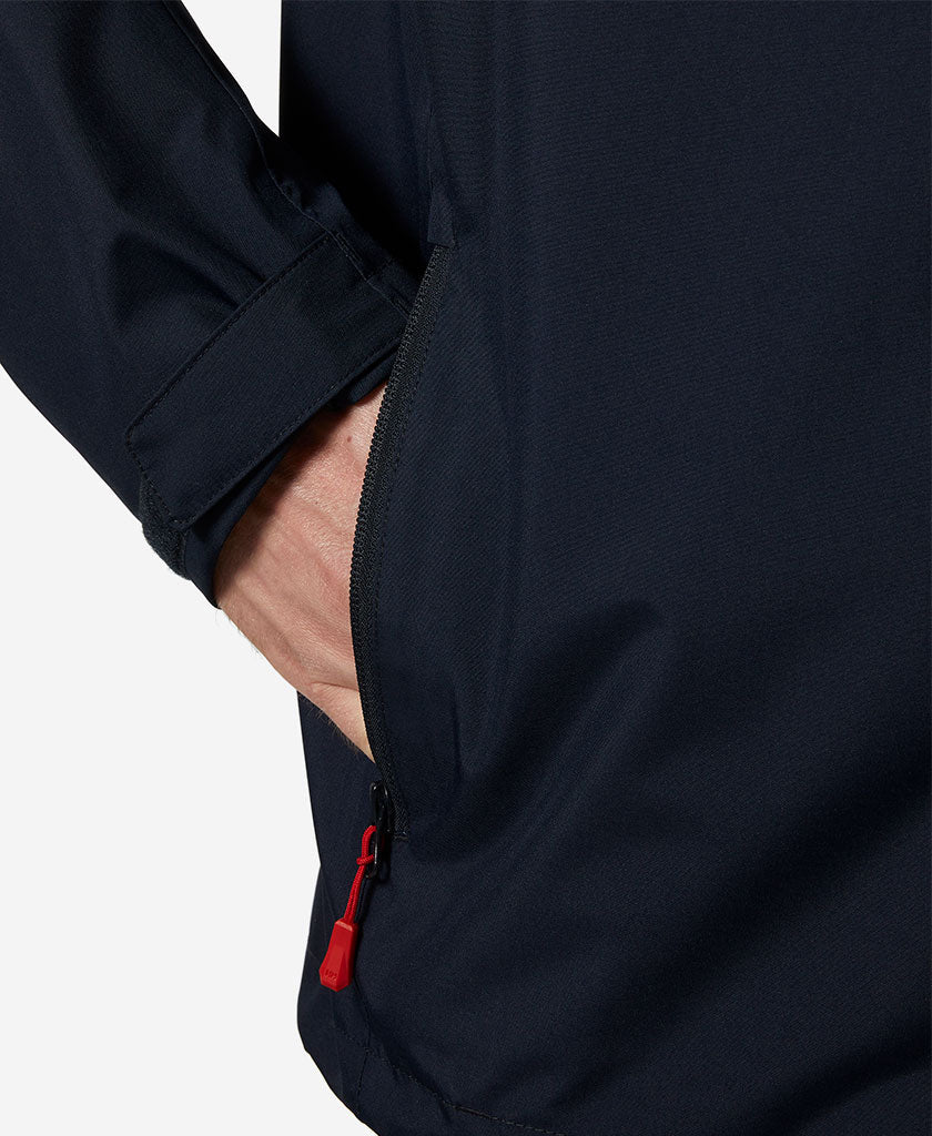 Helly Hansen CREW HOODED MIDLAYER JACKET 2 (Navy)