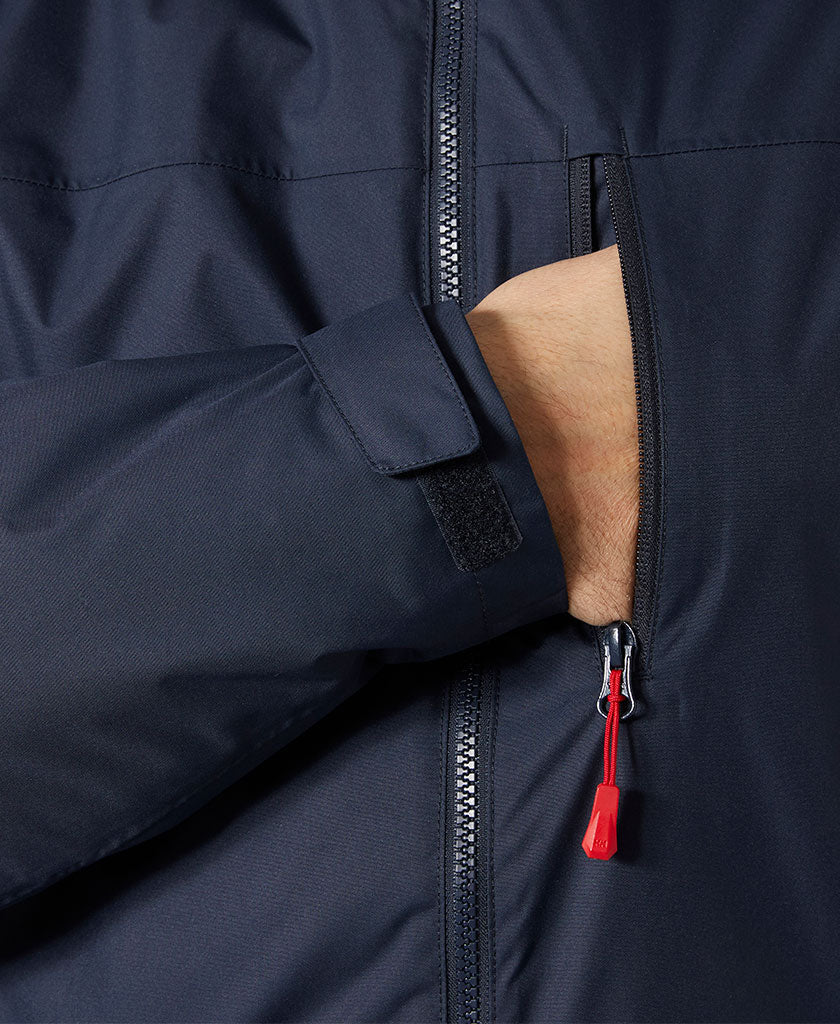 Helly Hansen CREW HOODED MIDLAYER JACKET 2 (Navy)