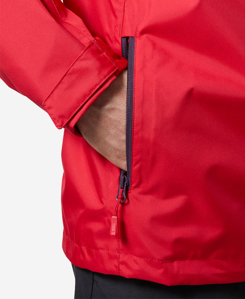 Helly Hansen CREW HOODED JACKET 2.0, 162 (Red)