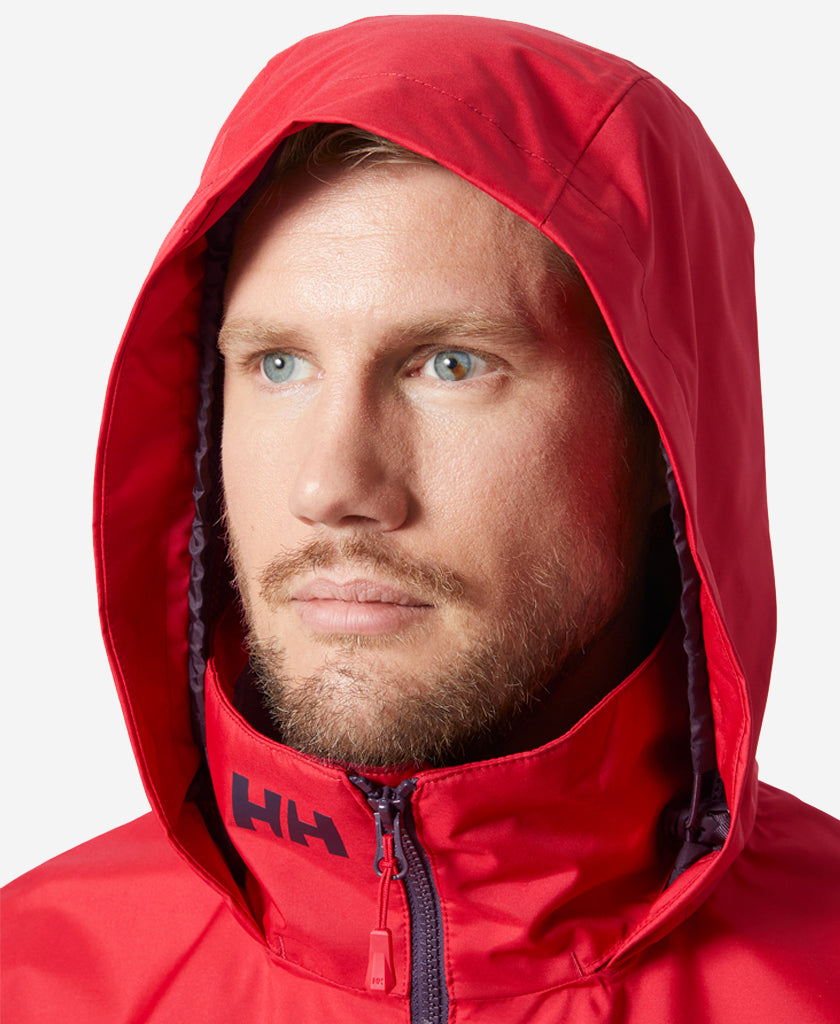 Helly Hansen CREW HOODED JACKET 2.0, 162 (Red)