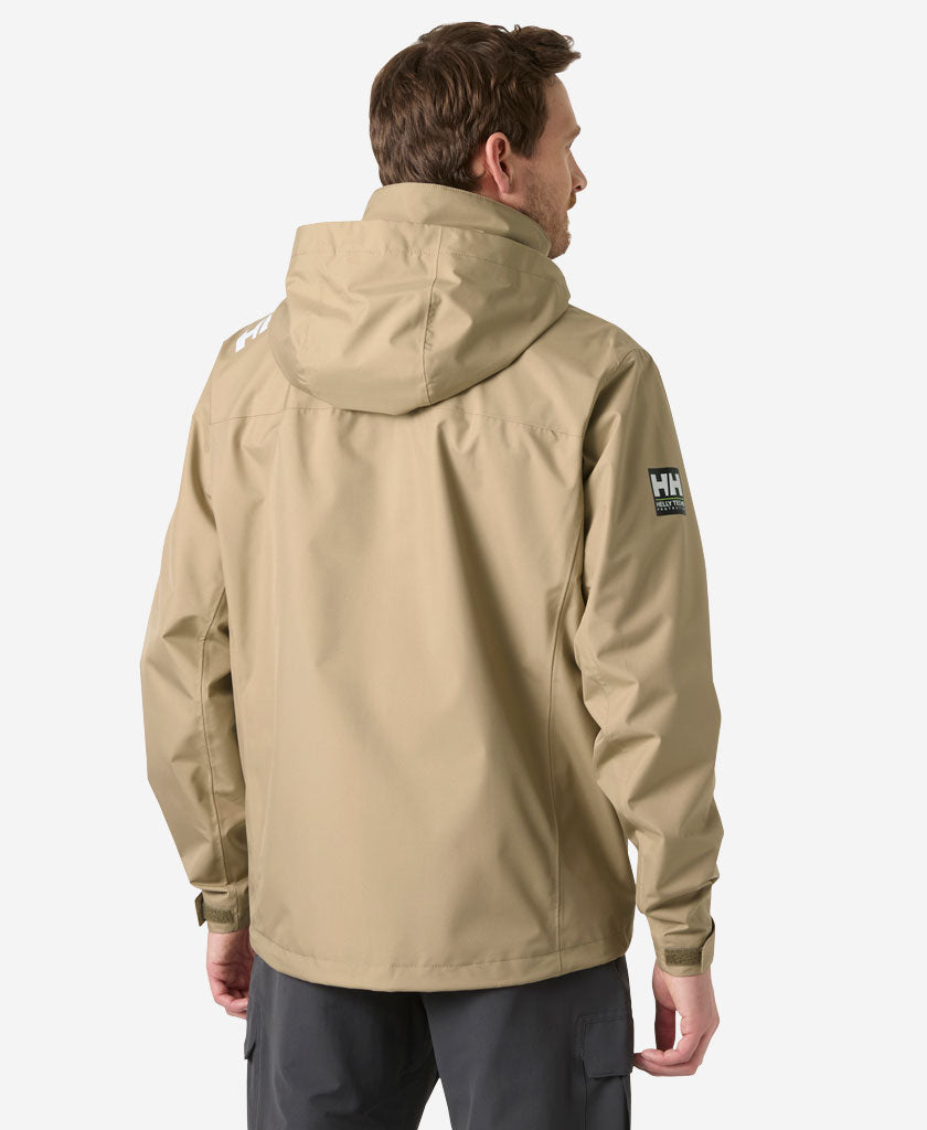Helly Hansen CREW HOODED JACKET 2.0 (Pebble)
