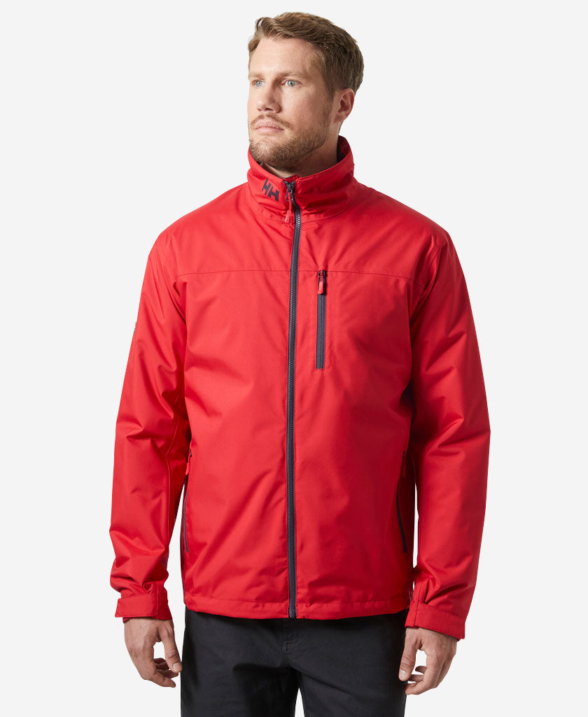 Image of Coats & Jackets. Product name - CREW MIDLAYER JACKET 2.0, Red in Red colour by brand - Helly Hansen