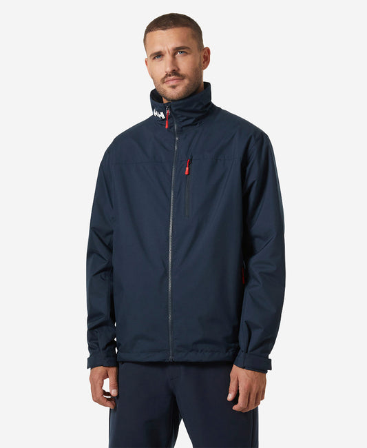 Image of Coats & Jackets. Product name - CREW MIDLAYER JACKET 2.0, Navy in Navy colour by brand - Helly Hansen