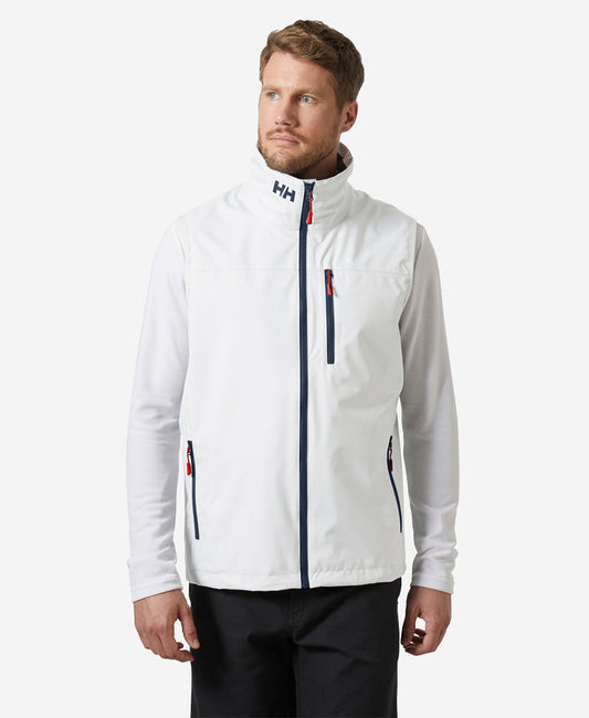 Image of Coats & Jackets. Product name - CREW VEST 2.0, White in White colour by brand - Helly Hansen