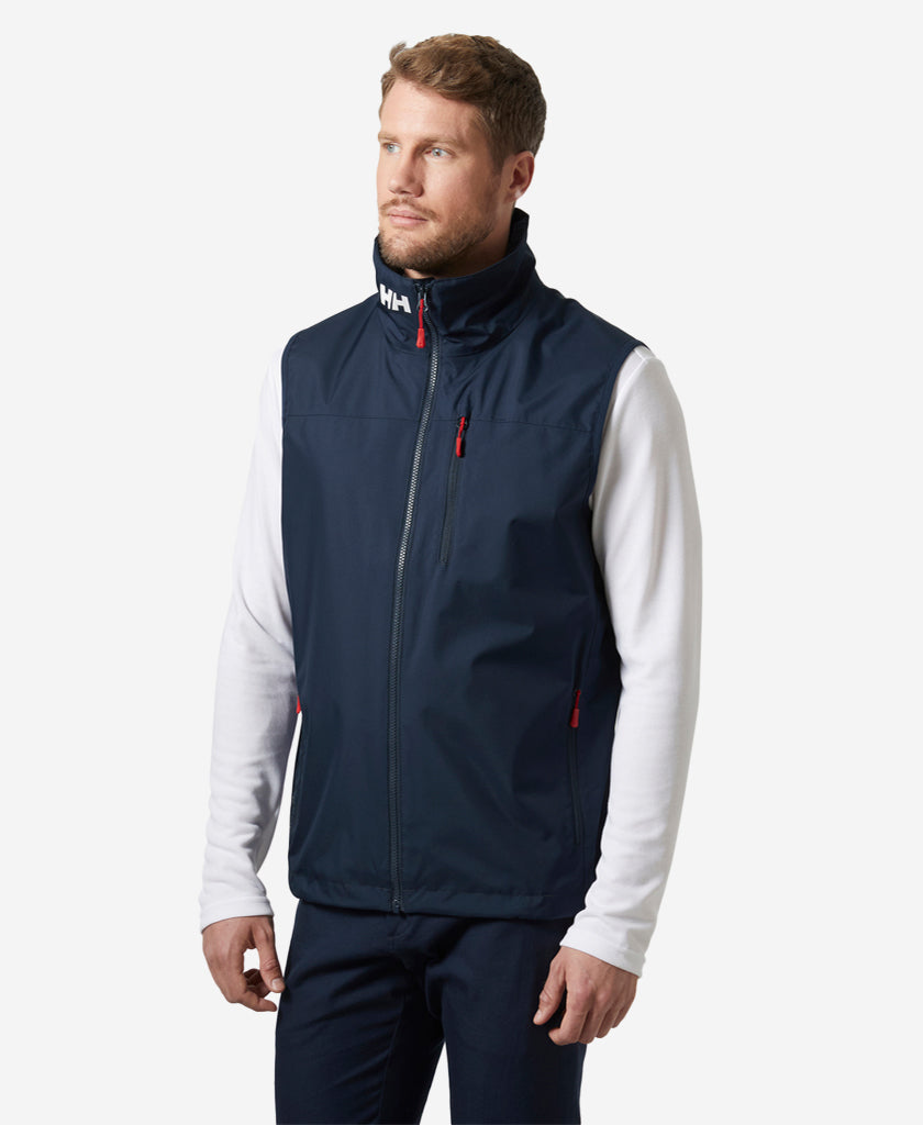 Image of Coats & Jackets. Product name - CREW VEST 2.0, Navy in Navy colour by brand - Helly Hansen