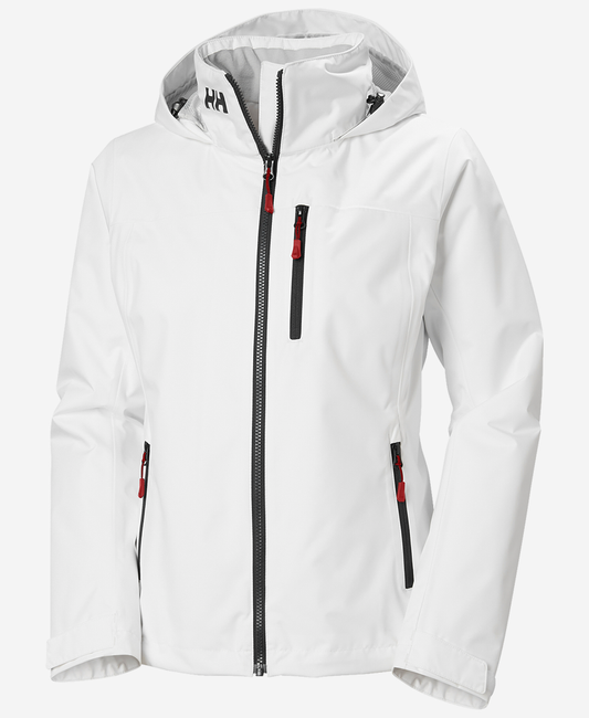 Image of Coats & Jackets. Product name - W CREW HOODED MIDL JACKET 2.0, White in White colour by brand - Helly Hansen