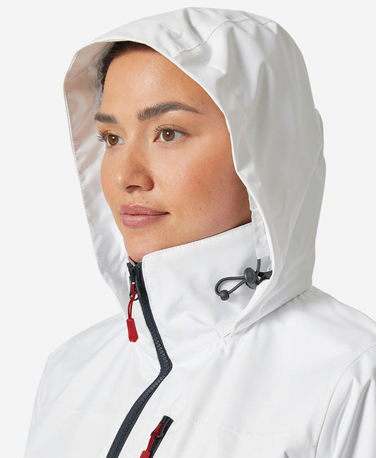 Helly Hansen W CREW HOODED JACKET 2.0 (White)