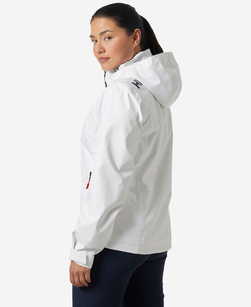 Helly Hansen W CREW HOODED JACKET 2.0 (White)
