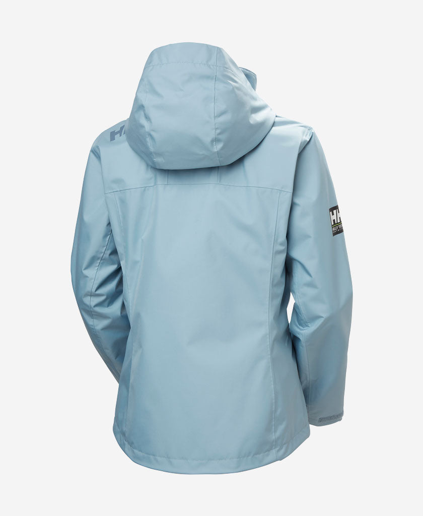 Helly Hansen W CREW HOODED JACKET 2.0 (Windy Blue)