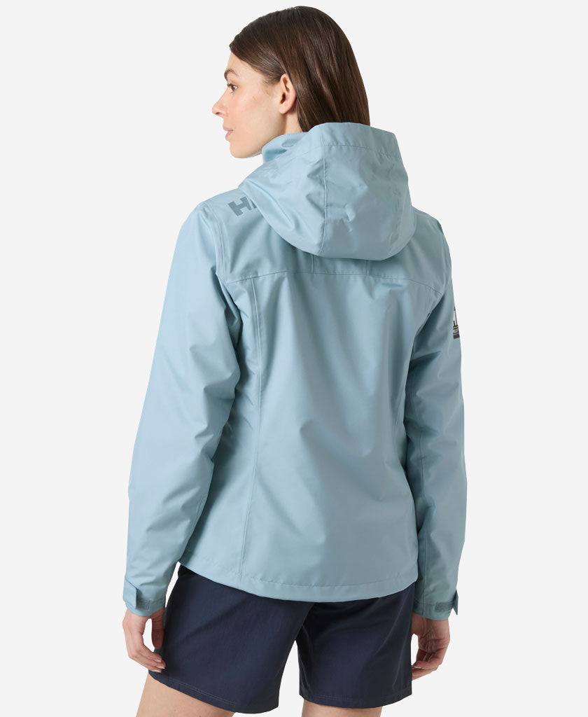 Helly Hansen W CREW HOODED JACKET 2.0 (Windy Blue)