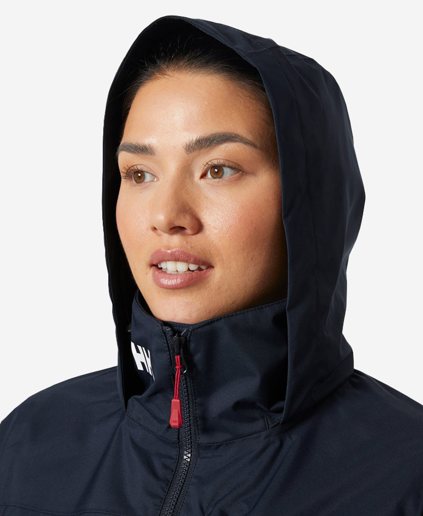 Helly Hansen W CREW HOODED JACKET 2.0 (Navy)