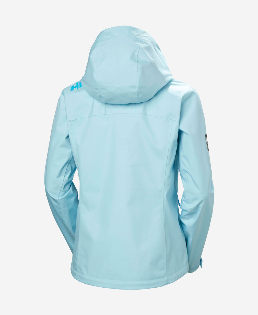 Helly Hansen W CREW HOODED JACKET 2.0 (Light Cyan)