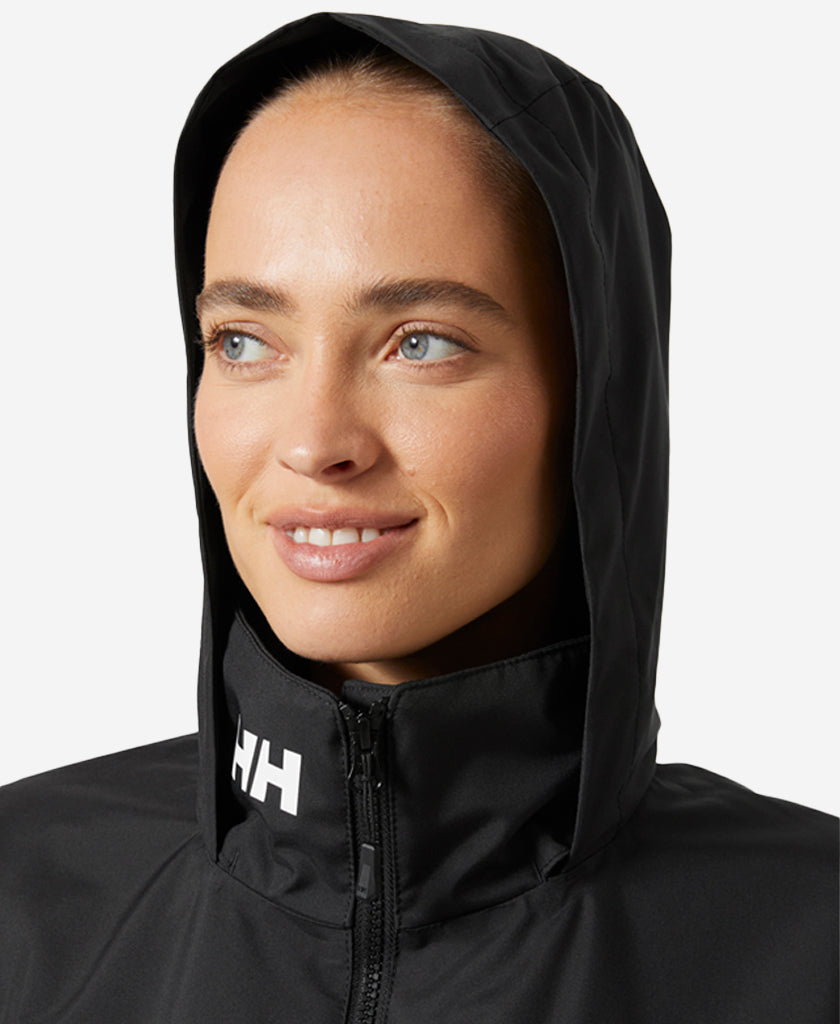 Helly Hansen W CREW HOODED JACKET 2.0 (Black)
