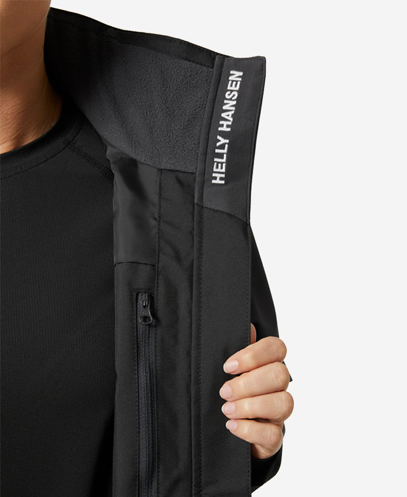 Helly Hansen W CREW HOODED JACKET 2.0 (Black)