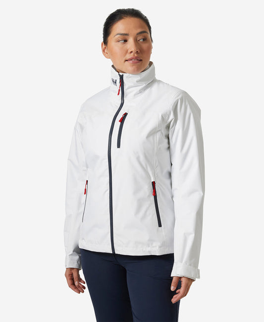 Image of Coats & Jackets. Product name - W CREW MIDLAYER JACKET 2.0, White in White colour by brand - Helly Hansen